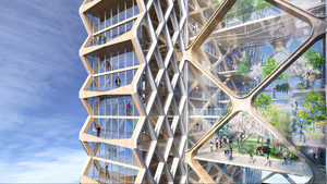 Σε άλλα νέα, στο Σικάγο σχεδιάζουν να φτιάξουν ξύλινους ουρανοξύστες