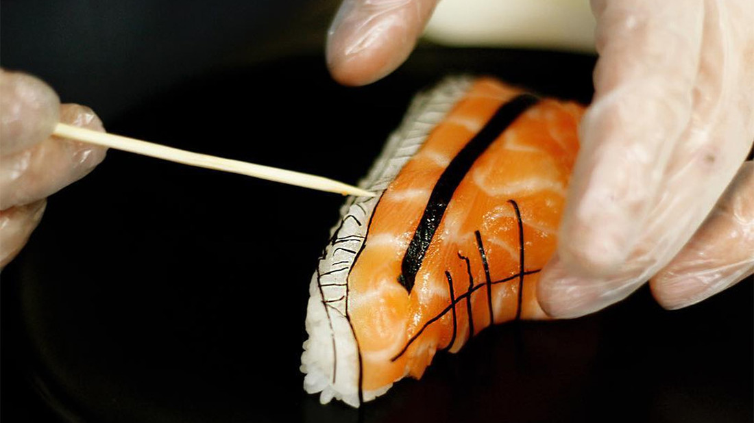 Σνικεράκια φτιαγμένα από σούσι