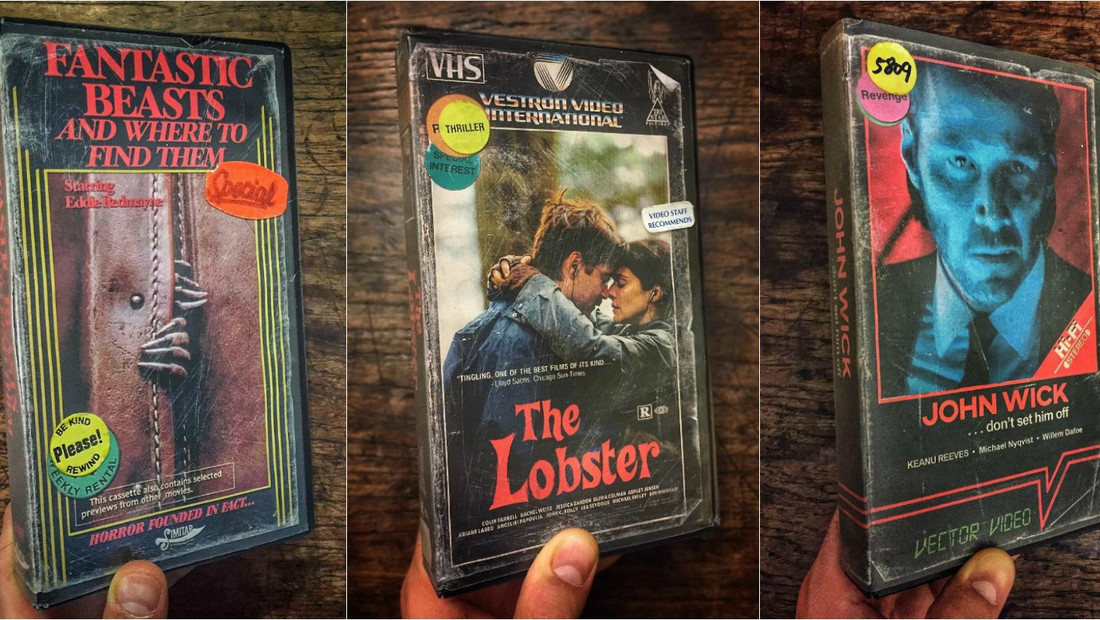 Οι διασημότερες ταινίες και σειρές σε έκδοση VHS