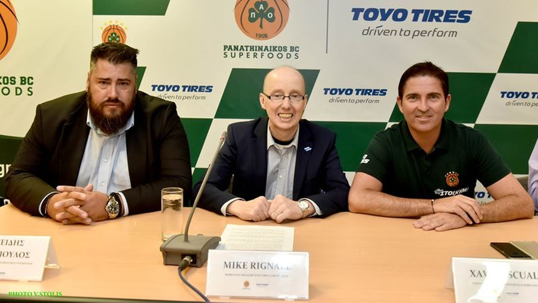 ΚΑΕ Παναθηναϊκός Superfoods και Toyo Tires παρουσίασαν τη συνεργασία τους