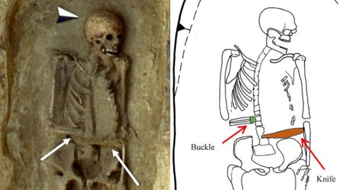 Ζόρικος: Αυτός εδώ ο Assassin's Creed σκελετός βρέθηκε με λεπίδα στο ακρωτηριασμένο χέρι του