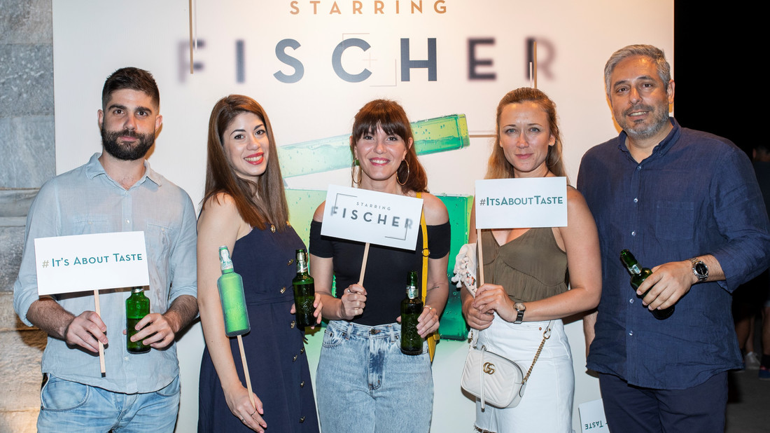 Η μπίρα Fischer σε ρόλο πρωταγωνιστή στο 8ο Athens Open Air Film Festival!