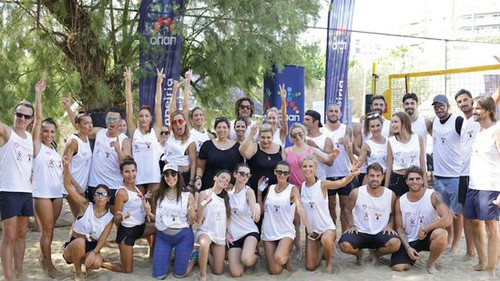 Φιλανθρωπικός αγώνας beach volley για την εξάλειψη της βίας κατά των γυναικών