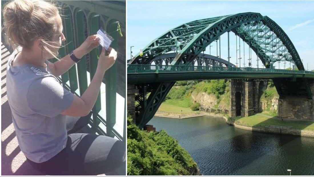 18χρονη αφήνει μηνύματα συμπαράστασης σε γέφυρα, σώζει 6 άτομα που ήθελαν να αυτοκτονήσουν