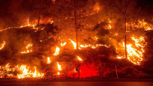 Η τεράστια πυρκαγιά που μαίνεται στην Καλιφόρνια είναι η μεγαλύτερη στην ιστορία της Πολιτείας (vid)
