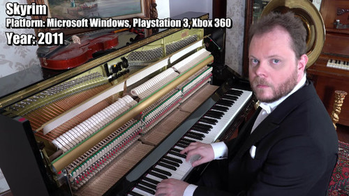 Αυτός ο τύπος παίζει στο πιάνο τις μουσικάρες των καλύτερων video games 
