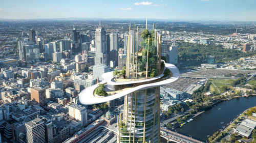 Έλα να δεις ένα βουνό χτισμένο σε ουρανοξύστη της Μελβούρνης