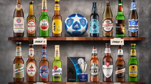 Πώς θα ήταν οι 32 ομάδες του Champions League αν ήταν μπουκάλια μπίρας;