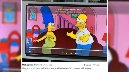 Σε αυτή τη φωτογραφία των Simpsons υπάρχει ένα ΤΕΡΑΣΤΙΟ λάθος