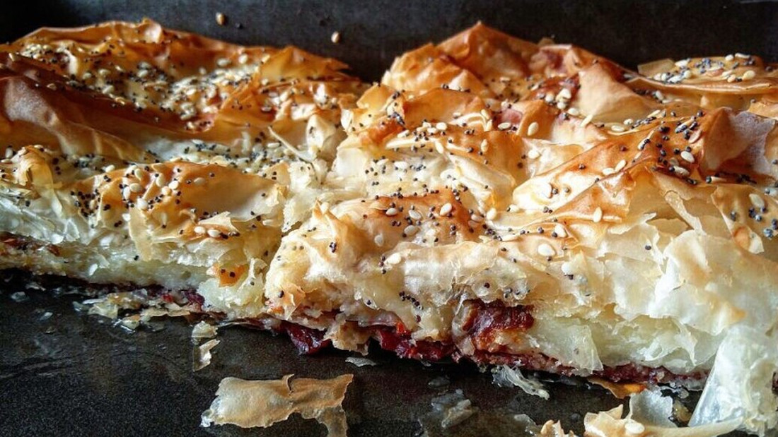 Παστουρμαδόπιτα