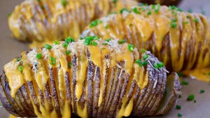 Hasselback potatoes