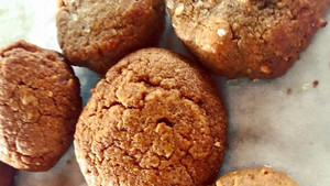 Μπισκότα με φυστικοβούτυρο