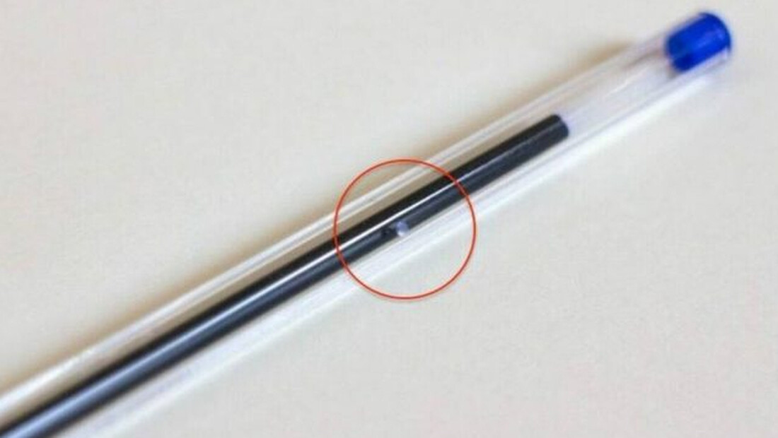 Γιατί υπάρχει αυτή η μικρή τρυπούλα στο στυλό;