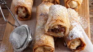 Χορταστικά μπουρεκάκια χαλβά!