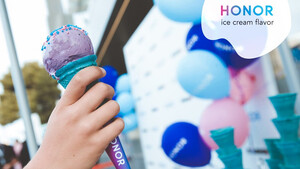 Η HONOR το πρώτο Smartphone με το δικό του παγωτό!