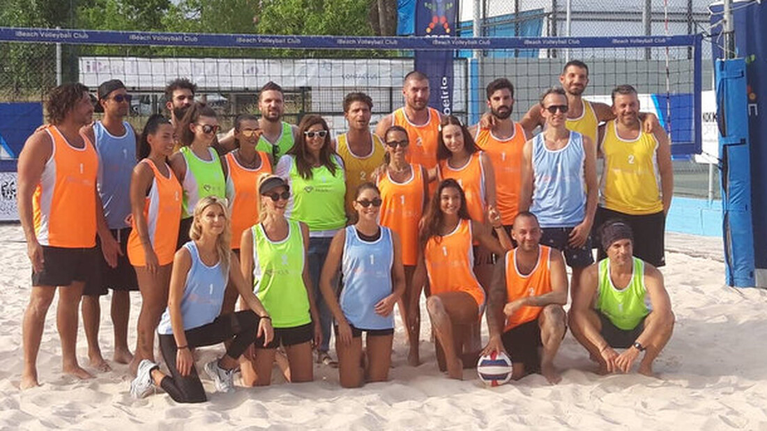 Beach Volley event: Οι celebrities έπαιξαν volley για την W.I.N Hellas