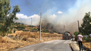Φωτιά ΤΩΡΑ στο Λαγονήσι - Εκκενώνονται σπίτια