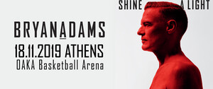 Ο Bryan Adams στο Κλειστό Γήπεδο Μπάσκετ ΟΑΚΑ