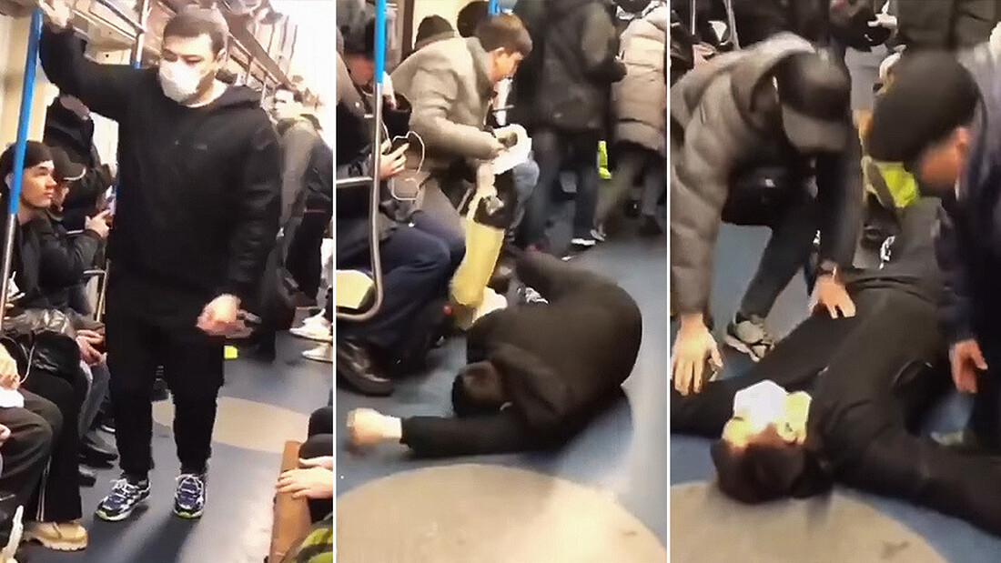 Τρόμος: Έκανε πως έχει προσβληθεί από κορονοϊό και επικράτησε πανικός στο μετρό