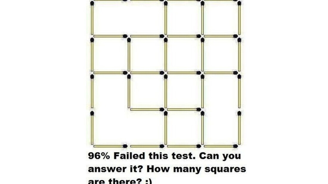 Τρελαίνει το ίντερνετ ο γρίφος! Πόσα τετράγωνα βλέπετε; Μόνο το 4% απαντά σωστά! (video)