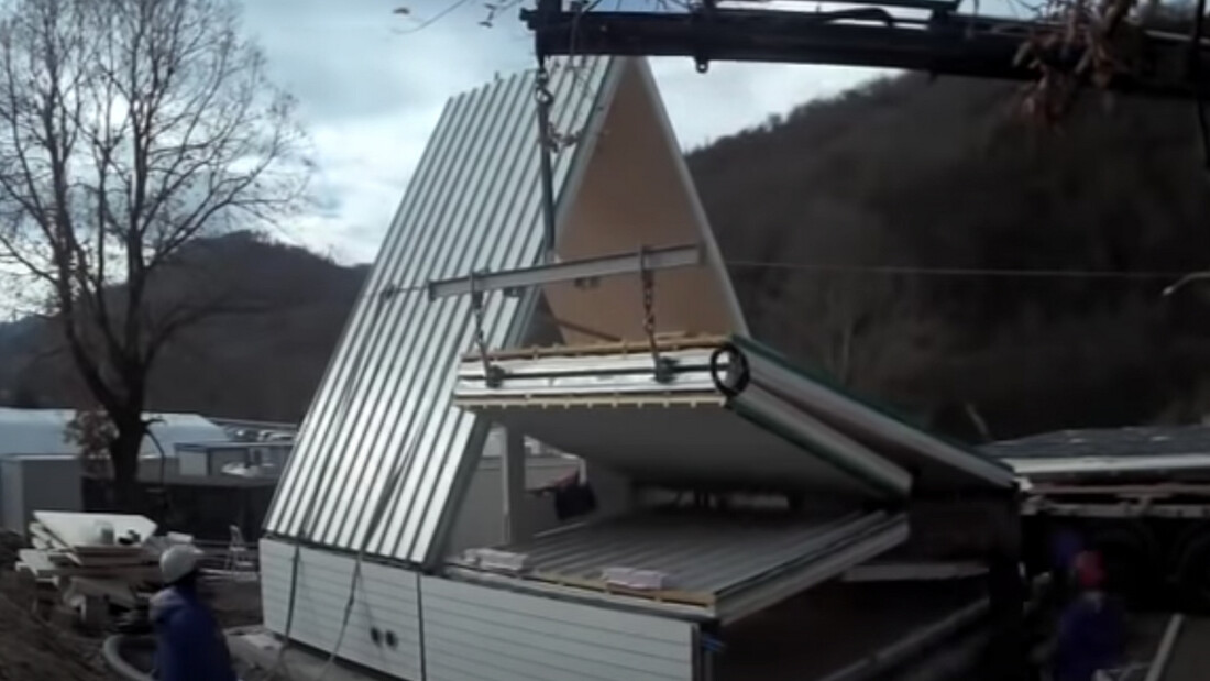Το σπίτι που χτίζεται σε έξι ώρες και κοστίζει 30.000 ευρώ! (video)