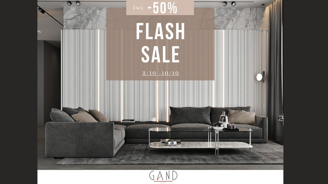 FLASH SALES ALERT -50% by GAND!