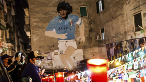 O Maradona δεν έφυγε ποτέ από τη Νάπολη