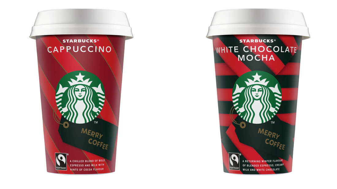 Τα αγαπημένα ροφήματα on the go των Starbucks White Chocolate Mocha & Cappuccino