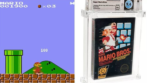 Super Mario Bros: Σπάνιο αντίτυπο από το 1985 πουλήθηκε σε απίστευτη τιμή Super Mario Bros: Σπάνιο αντίτυπο από το 1985 πουλήθηκε σε απίστευτη τιμή