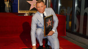 To δικό του αστέρι στο Walk of Fame απέκτησε Daniel Craig