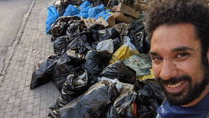 Ο Ιθύνων νους του Save Your Hood, Βασίλης Σφακιανόπουλος, καθάριζε επί 24 ώρες στα γενέθλιά του