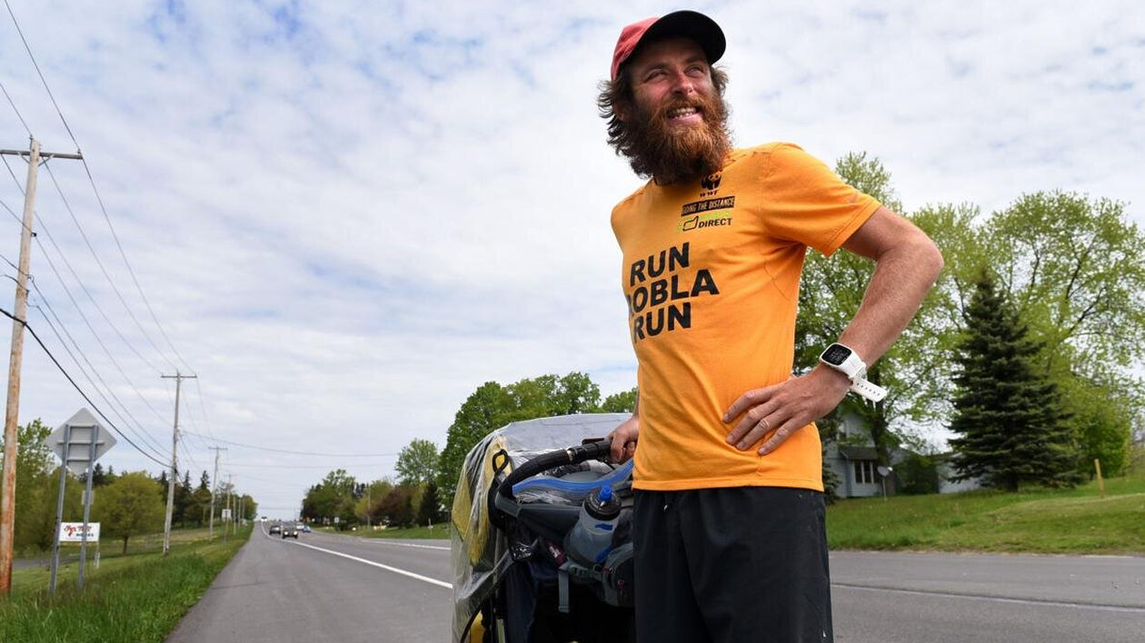 Ο real life Forrest Gump είναι κτηνίατρος και μόλις έτρεξε 25.000 χιλιόμετρα