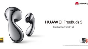 HUAWEI FreeBuds 5: Ήρθαν τα κομψά open-fit ακουστικά TWS  με εκπληκτική ποιότητα ήχου και τιμή
