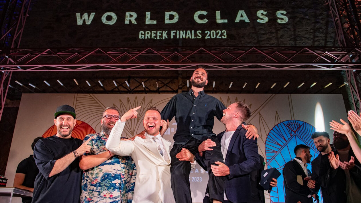 WORLD CLASS GREECE  BARTENDER OF THE YEAR 2023:  Ο Χρήστος Κλουβάτος είναι ο μεγάλος νικητής!