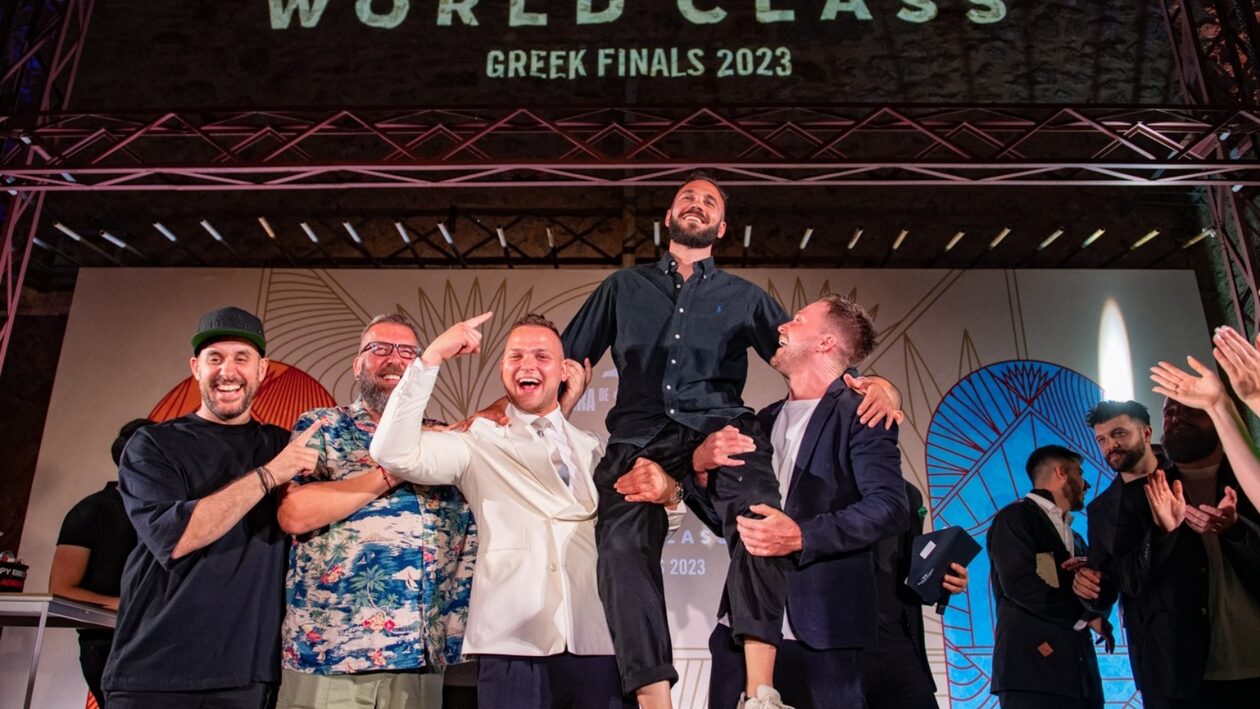 WORLD CLASS GREECE BARTENDER OF THE YEAR 2023: Ο Χρήστος Κλουβάτος είναι ο μεγάλος νικητής!