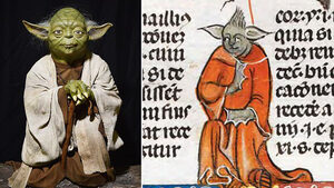 Τελικά τι δουλειά είχε ο Yoda στα μεσαιωνικά χειρόγραφα;