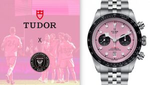 Το ροζ ρολόι της Tudor είναι μία ωδή στην Inter Miami