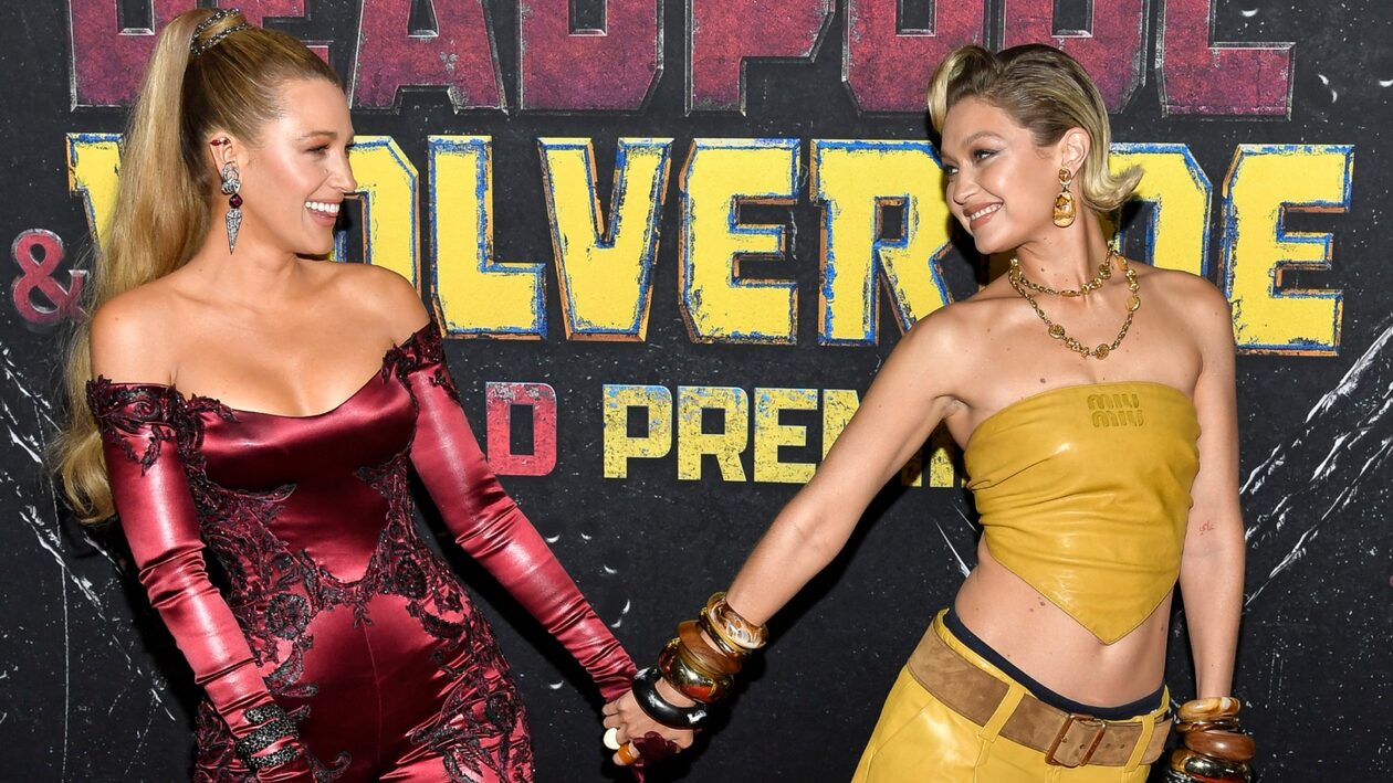 Οι Blake Lively - Gigi Hadid εμφανίστηκαν στην πρεμιέρα του «Deadpool» και πάγωσε ο χρόνος