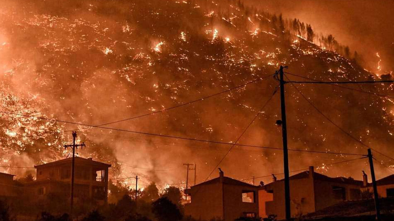 Η εικόνα του ολέθρου στην Κορινθία και εμείς απλοί παρατηρητές