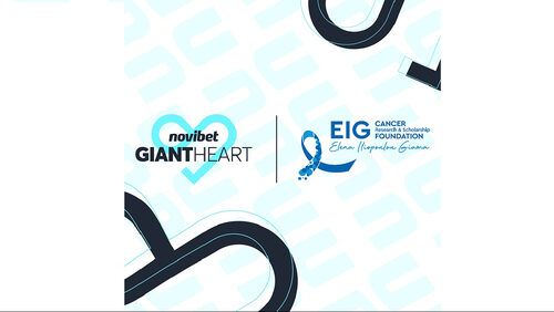 Το Giant Heart της Novibet στo πλευρό του EIG Foundation