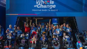 Αθλητισμός για όλους με τη Stoiximan Wheels of Change για δεύτερη χρονιά στον Αυθεντικό Μαραθώνιο