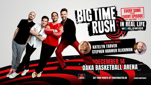 Οι BIG TIME RUSH ανακοινώνουν την περιοδεία: BIG TIME RUSH IN REAL LIFE WORLDWIDE