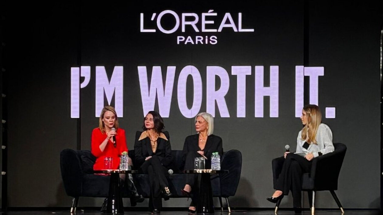 Η L'Oréal Paris γιόρτασε την Ημέρα της Γυναίκας σε μια εκδήλωση που μας υπενθύμισε την αξία μας