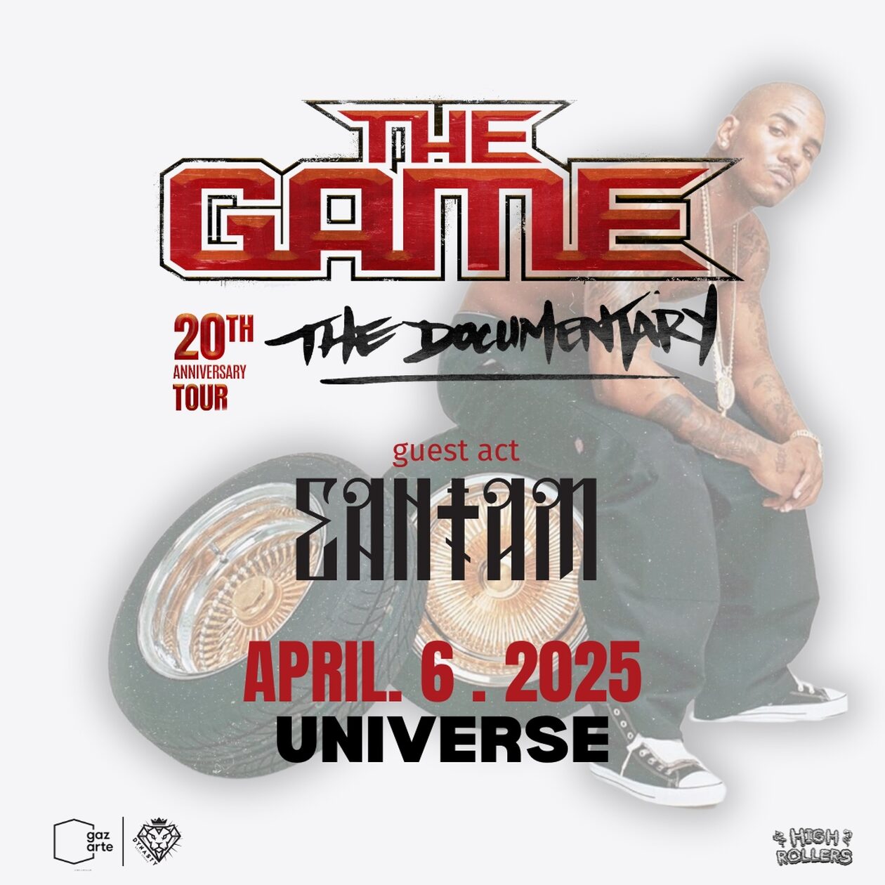 Ο ΘΡΥΛΙΚΟΣ THE GAME την Κυριακή 6 Απριλίου ΣΤΟ UNIVERSE Live Stage