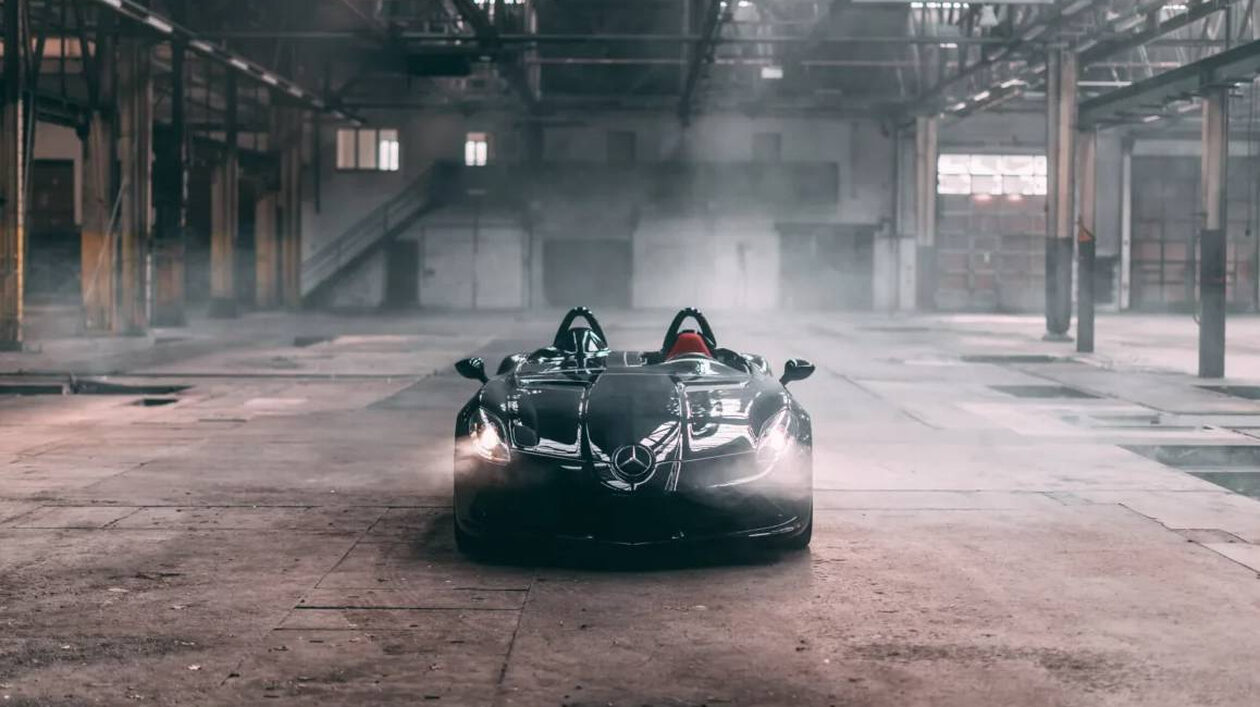 Η Mercedes-Benz SLR McLaren Stirling Moss θα μπορούσε εύκολα να είναι το σπορ αμάξι του Batman