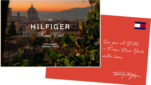Η TOMMY HILFIGER ΕΠΙΣΤΡΕΦΕΙ ΣΤΟ PITTI UOMO ΓΙΑ ΝΑ ΠΑΡΟΥΣΙΑΣΕΙ ΤΟ ΔΙΑΧΡΟΝΙΚΟ ΑΜΕΡΙΚΑΝΙΚΟ ΑΝΔΡΙΚΟ LOOK