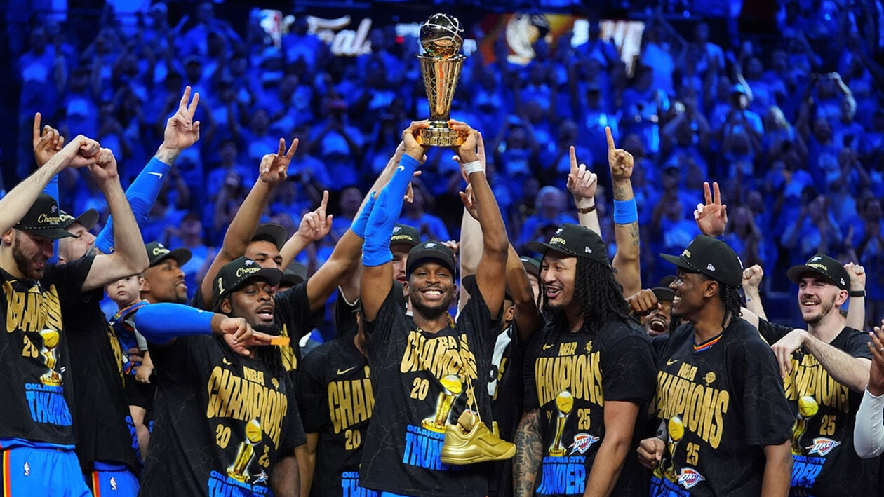 Oklahoma City Thunder: Τα «μωρά» του ΝΒΑ φόρεσαν το δαχτυλίδι