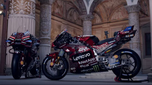 Ducati Desmosedici GP25: Η τέχνη των MotoGP με υπογραφή… Ντα Βίντσι