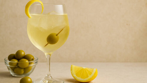Dirty Martini Spritz: Το απόλυτο ποτό για τα απογεύματα του Αυγούστου