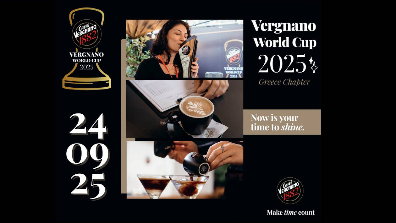 Μήπως είσαι εσύ ο επόμενος barista που θα εκπροσωπήσει την Ελλάδα στο Caffè Vergnano World Cup 2025;